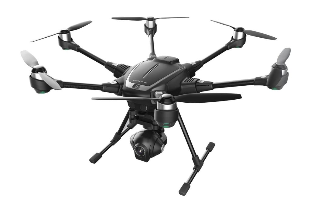 the yuneec typhoon H hexacopter