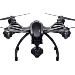 the yuneec Q500+ drone, in black